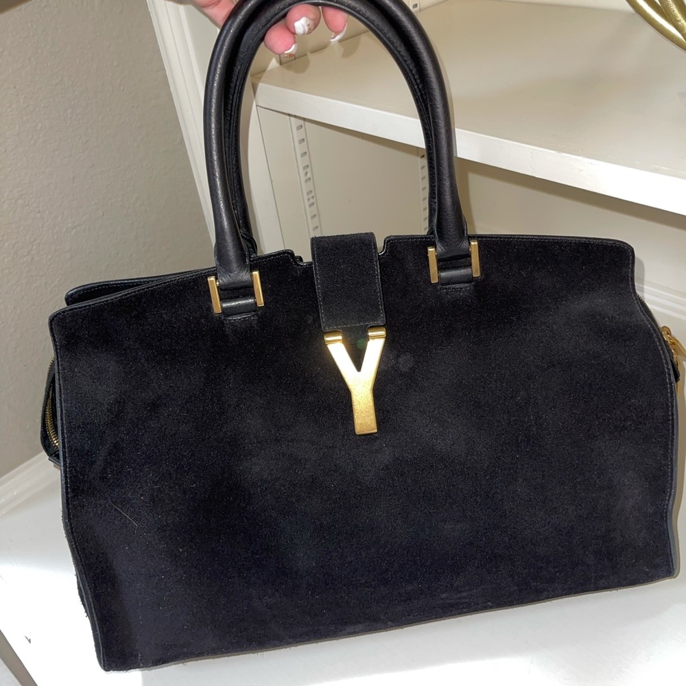 YVE SAINT LAURENT Beautiful black bag authentic